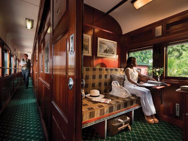 Pullman Suite no Rovos Rail durante o dia